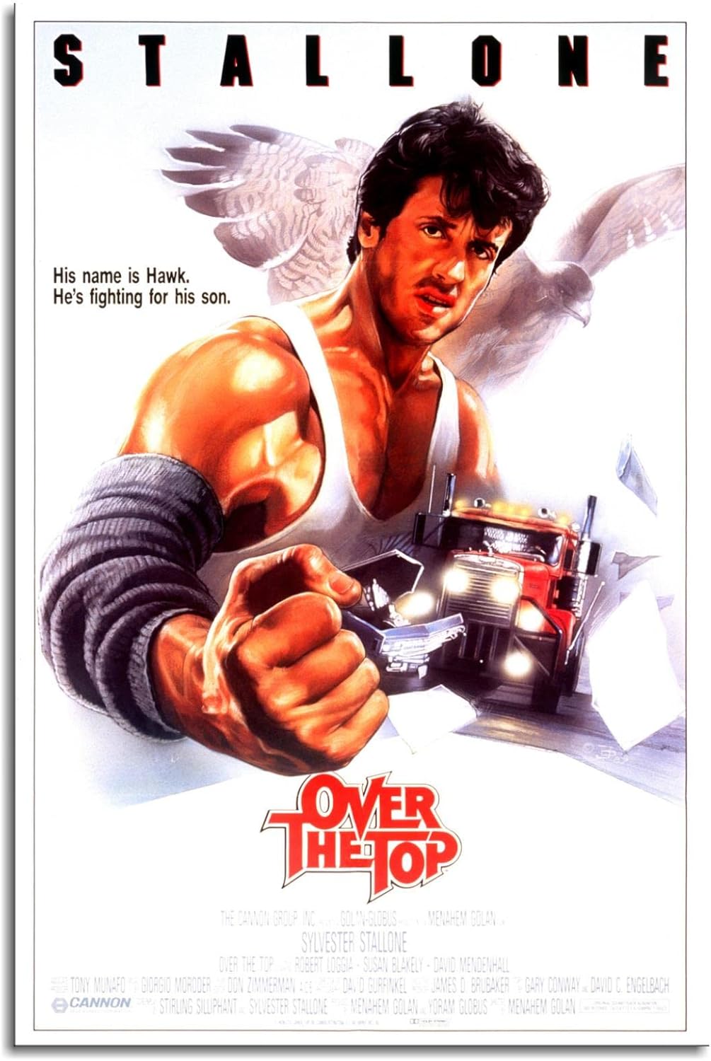 Home Cinema Classic - Over The Top Movie Poster Classic