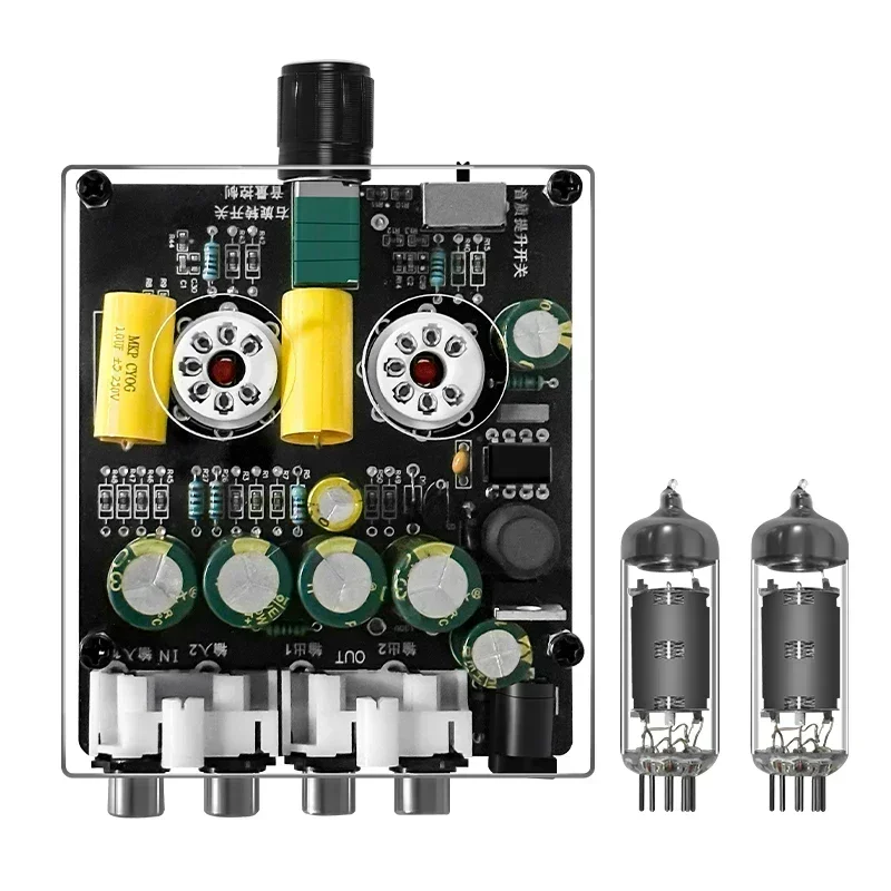 Home Cinema Solution - Upgraded 6K4 Tube Preamplifier Amplifiers HiFi