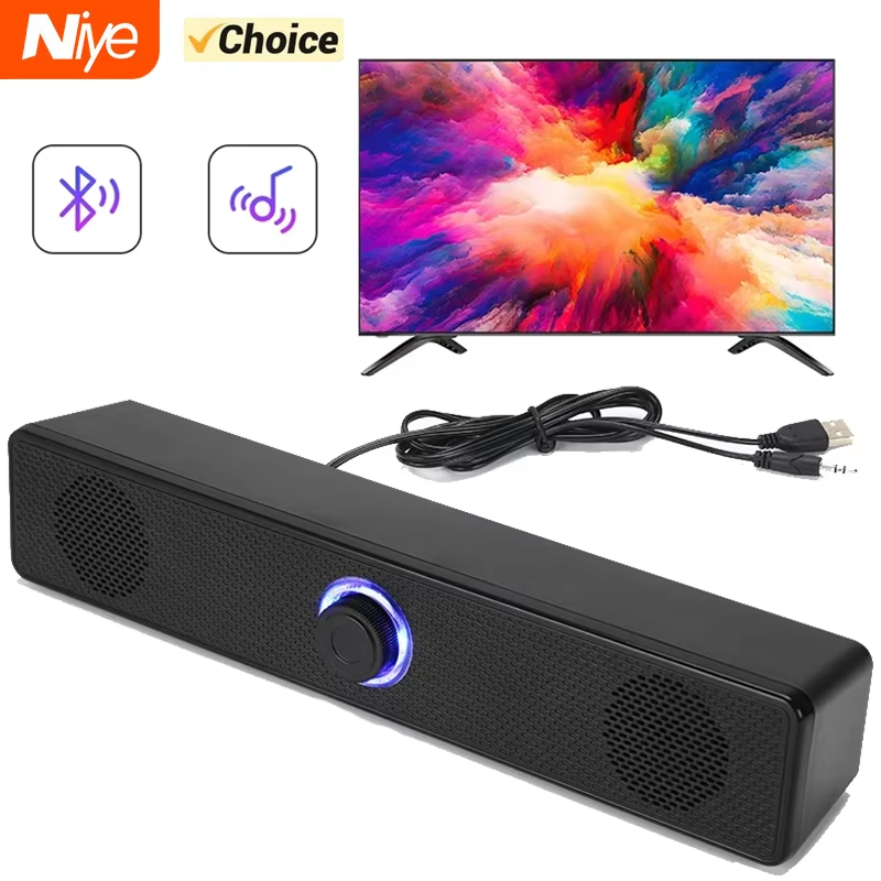 Soundbar Bluetooth Home - Bluetooth 5.0 4D Surround Soundbar Wired