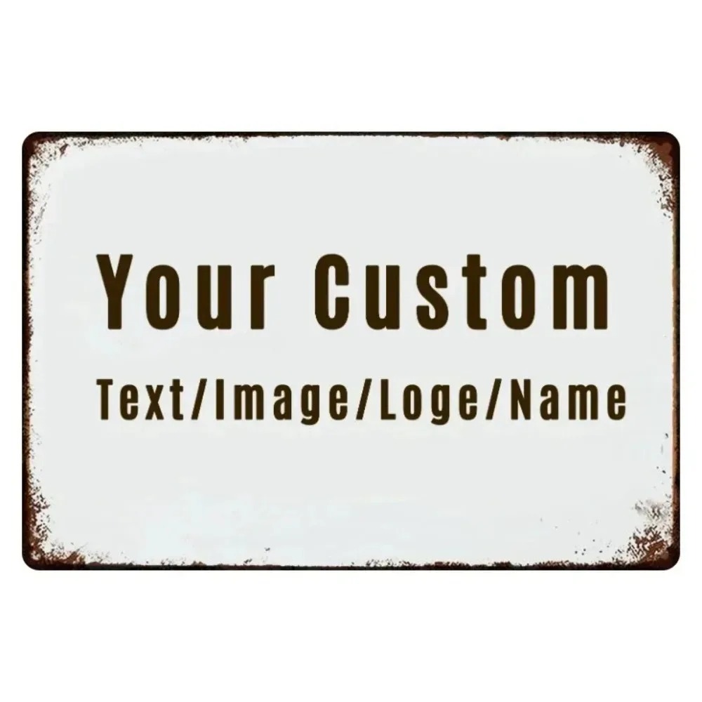 Home Cinema Classic - 1pc Personalized Retro Aluminum Sign Custom