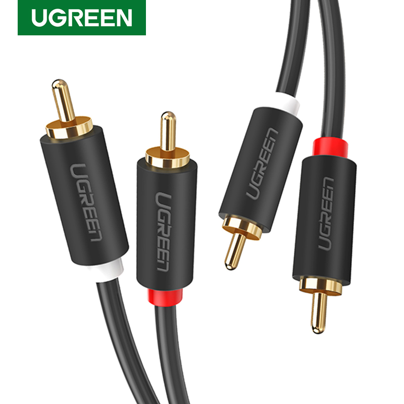 Home Cinema Solution - UGREEN 2RCA to 2 RCA Male