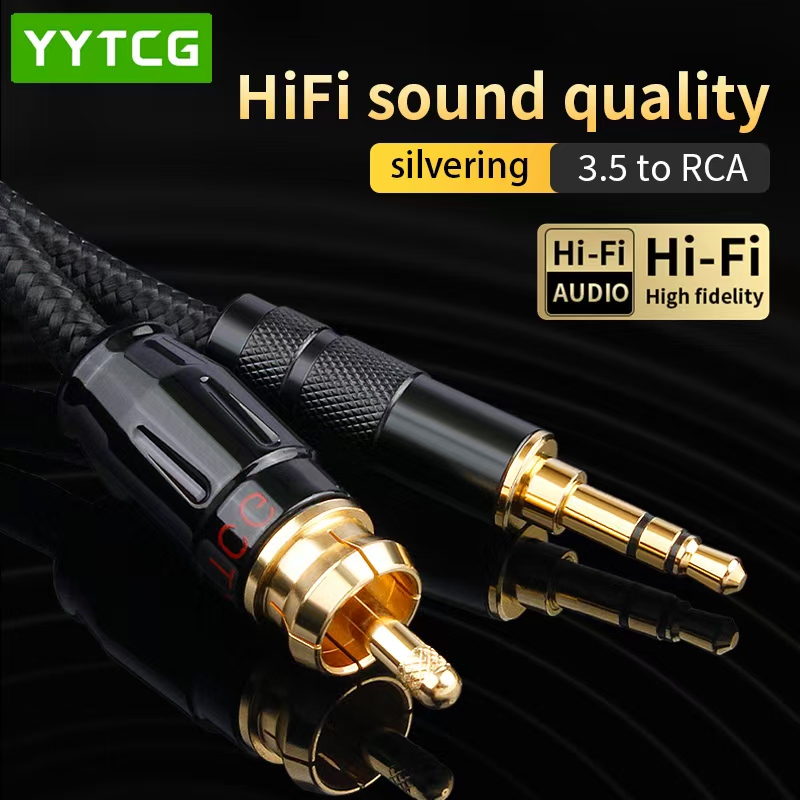Home Cinema Solution - YYTCG SPDIF Coaxial Cable HIFI 3.5mm
