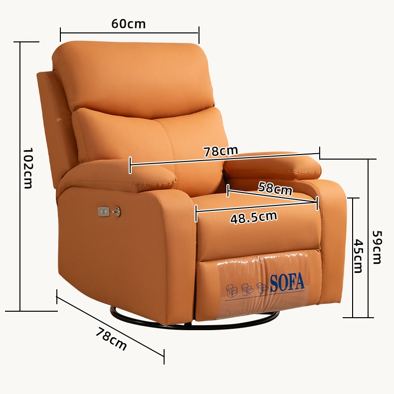 Home Cinema Recliner Chairs - Luxury Living Room Furniture Leisure Sectional