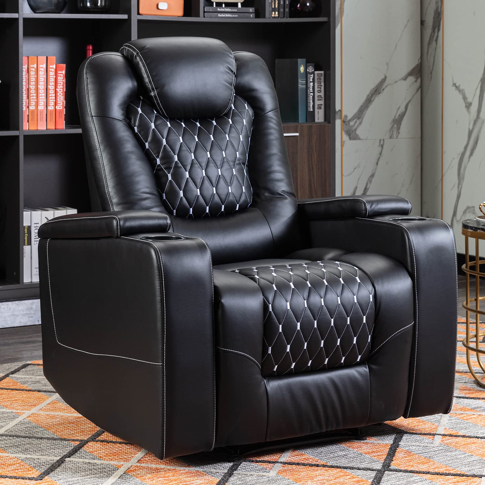 Home Cinema Recliner Chairs - Electric Power Recliner Chair with USB