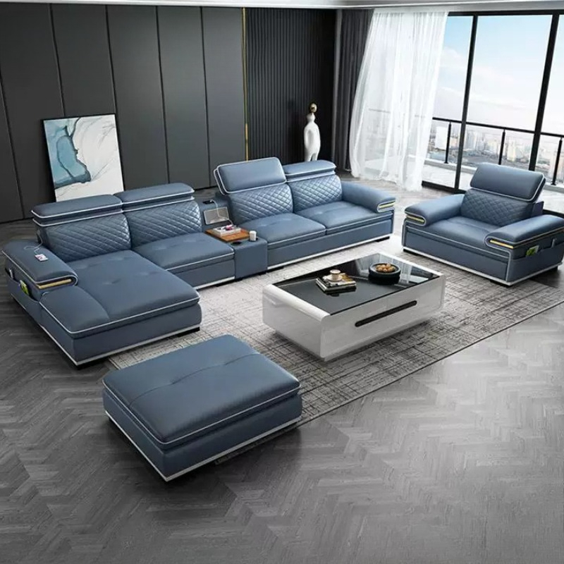 Home Cinema Sofa - Lounge Recliner Designer Decor Sponge Relaxing