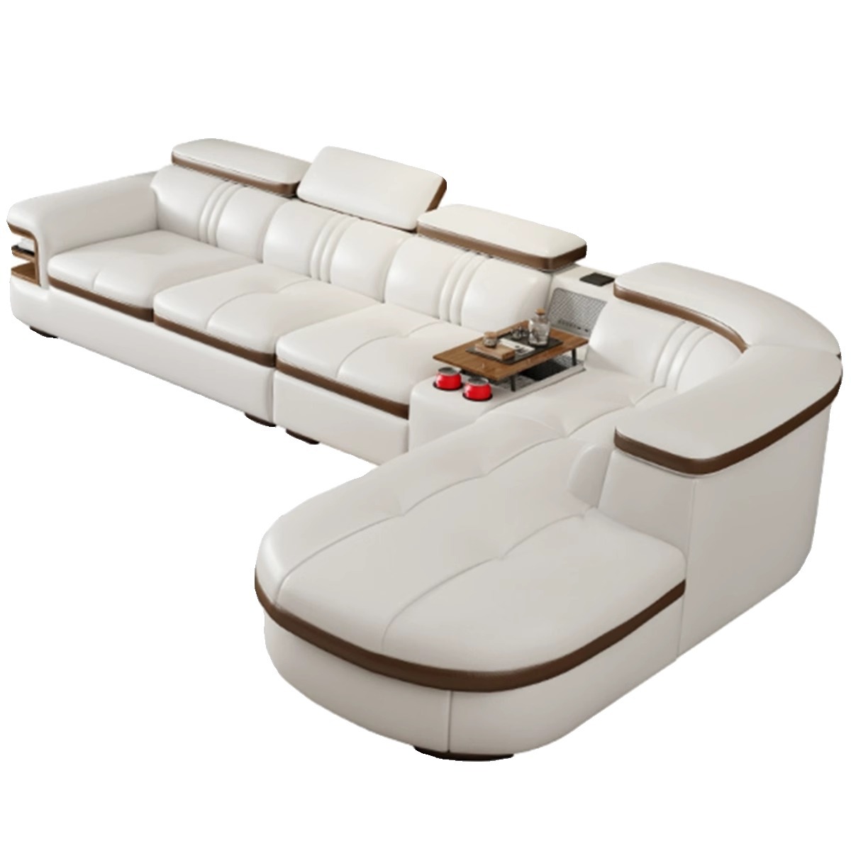 Home Cinema Sofa - Couch side audio usb smart sofa