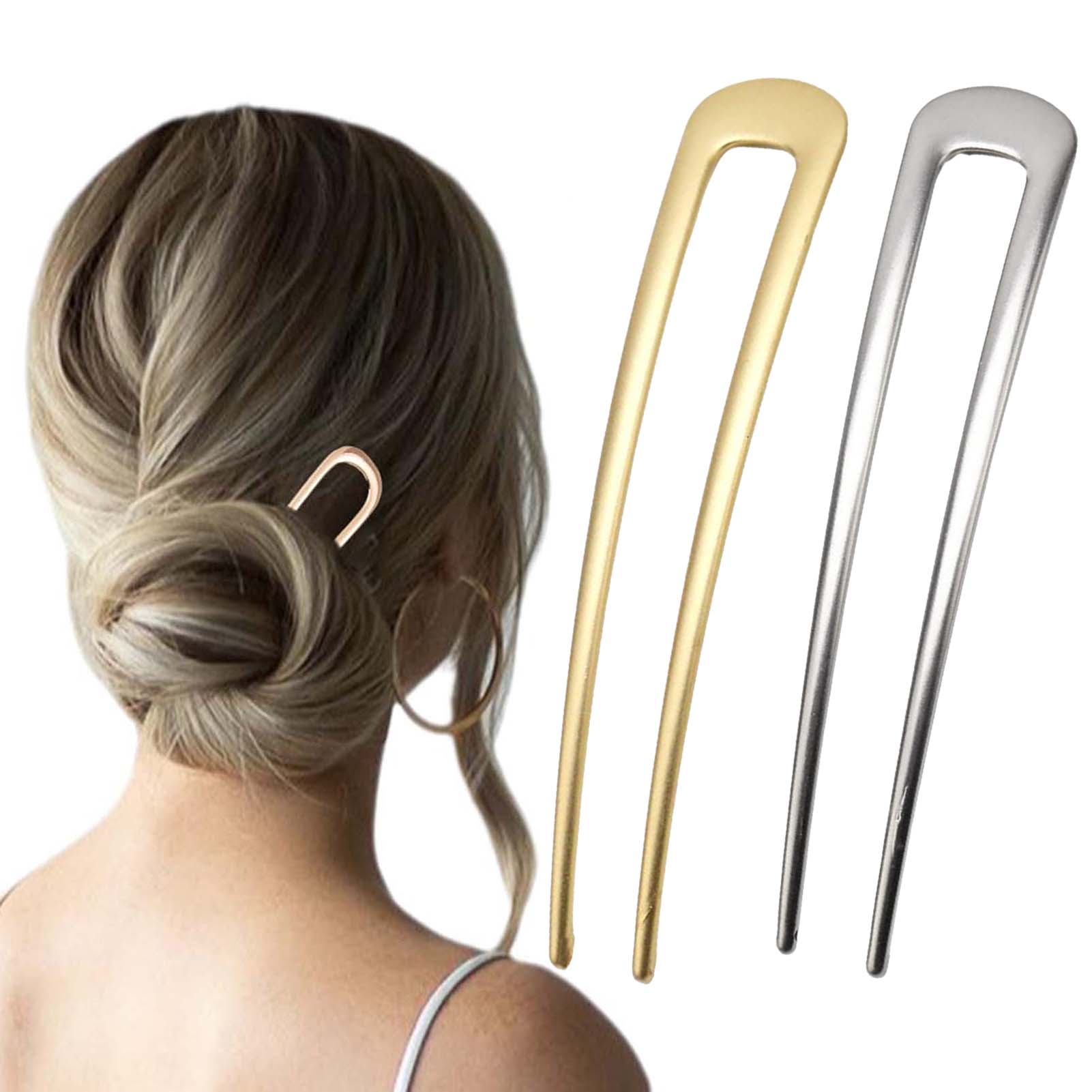 French U Shaped Hair Pins Vint - Home Cinema Classic 评论和价格