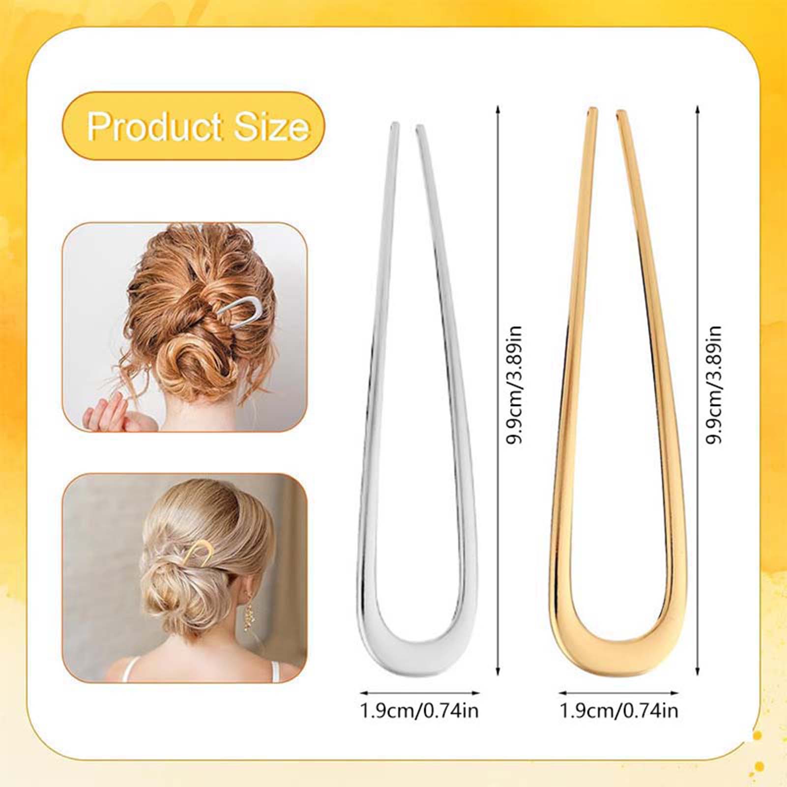 French U Shaped Hair Pins Vint - Home Cinema Classic 评论和价格