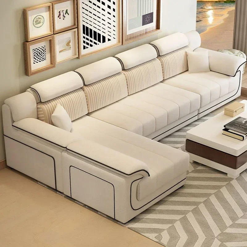 Wood Beige European Sofas Fill - Home Cinema Sofa 评论和价格