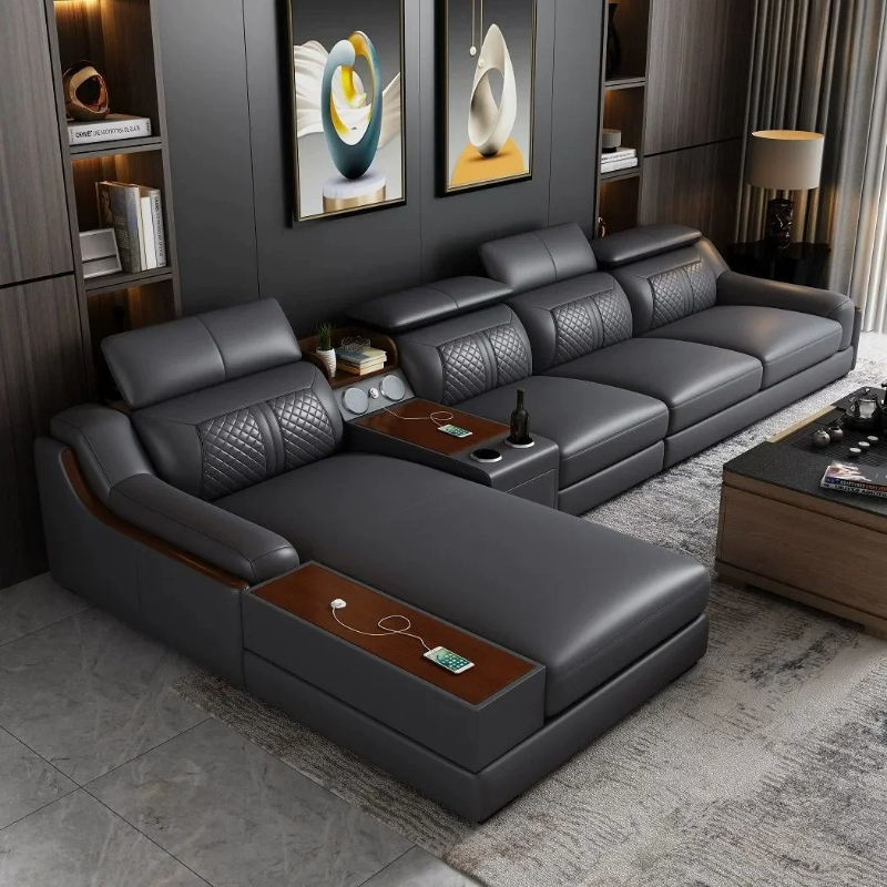 for Living Room with Cup Holde - Home Cinema Sofa 评论和价格