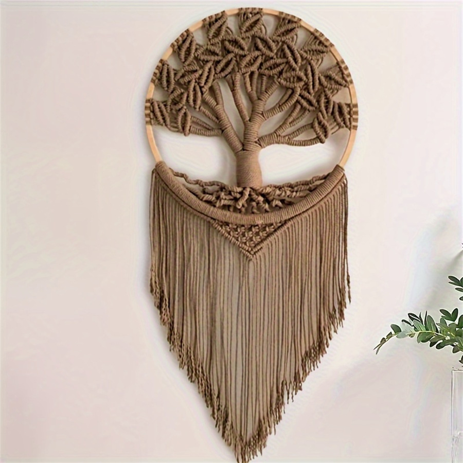 Tree of Life Macrame Wall Hang - Home Cinema Classic 评论和价格