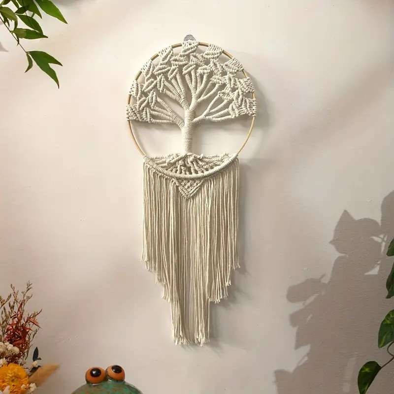 Tree of Life Macrame Wall Hang - Home Cinema Classic 评论和价格