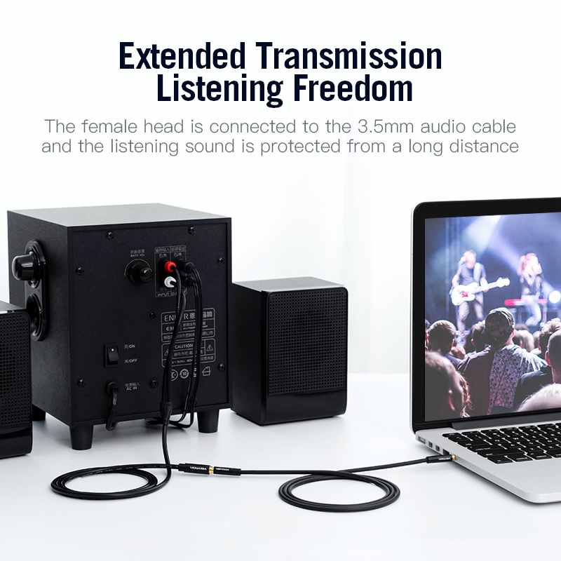 Vention Jack 3.5mm Female to 2 - Home Cinema Solution 评论和价格
