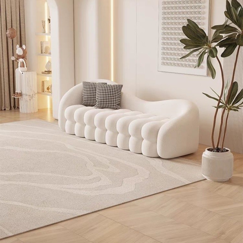 ！@ Curved Nordic Sofa Set Mode - Home Cinema Sofa 评论和价格