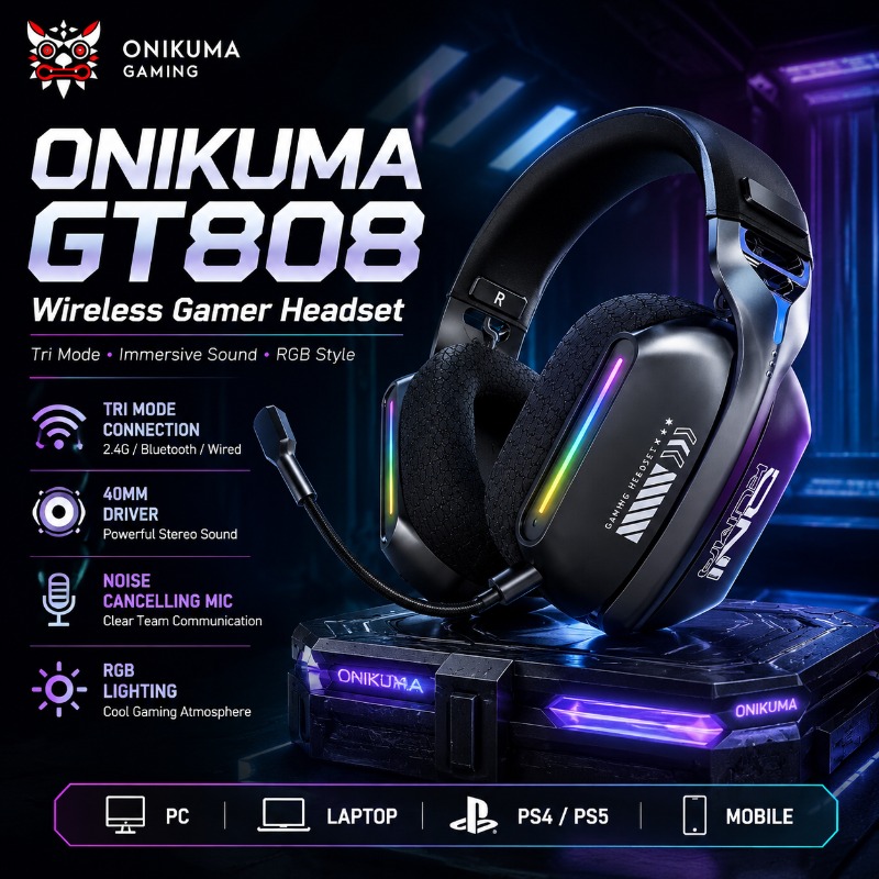 ONIKUMA GT808 Wireless Gaming  - Soundbar Bluetooth Home 评论和价格