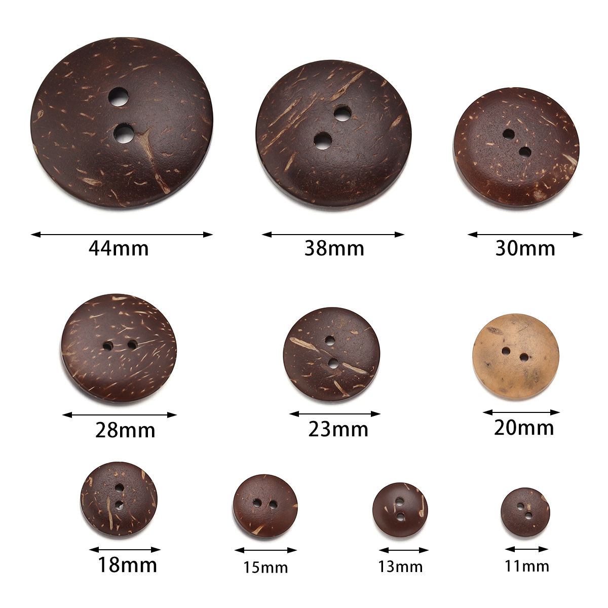 10-100Pcs Natural Coconut Shel - Home Cinema Classic 评论和价格