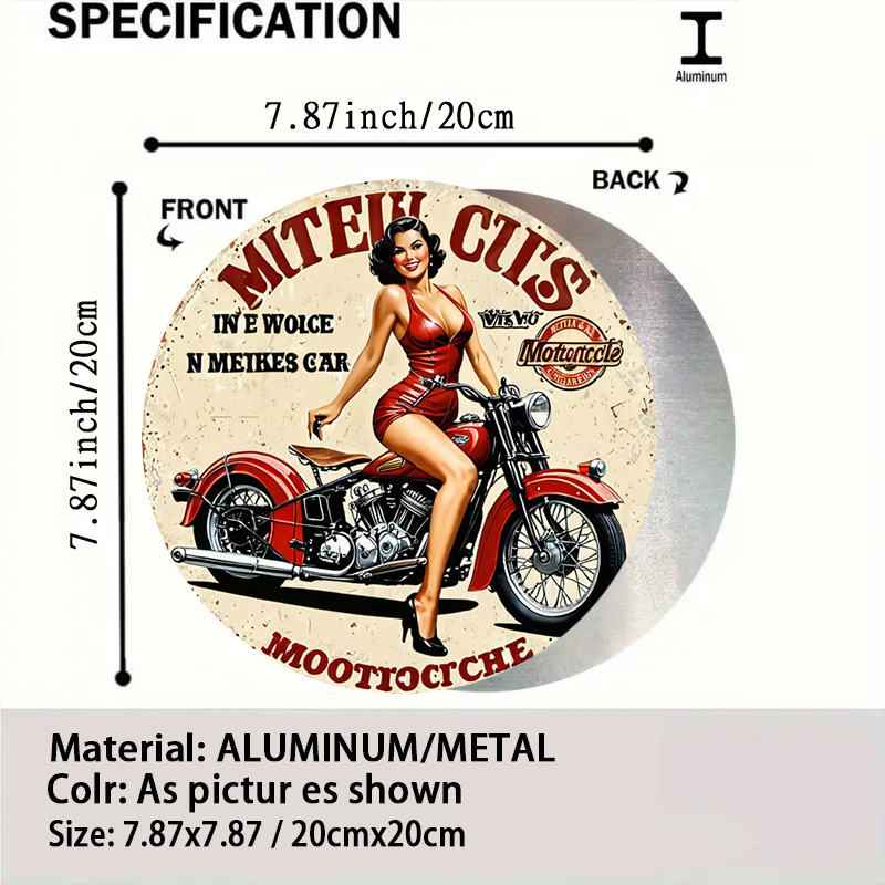 Vintage Motorcycle Aluminum Wa - Home Cinema Classic 评论和价格