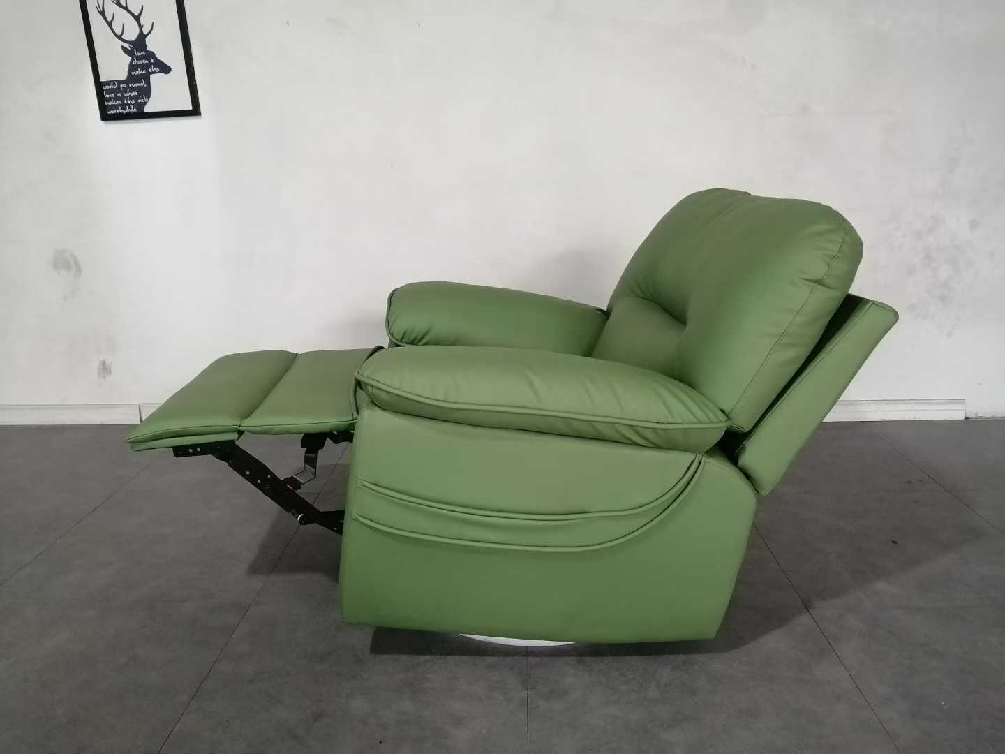 Synthetic Leather Metal Frame  - Home Cinema Recliner Chairs 评论和价格