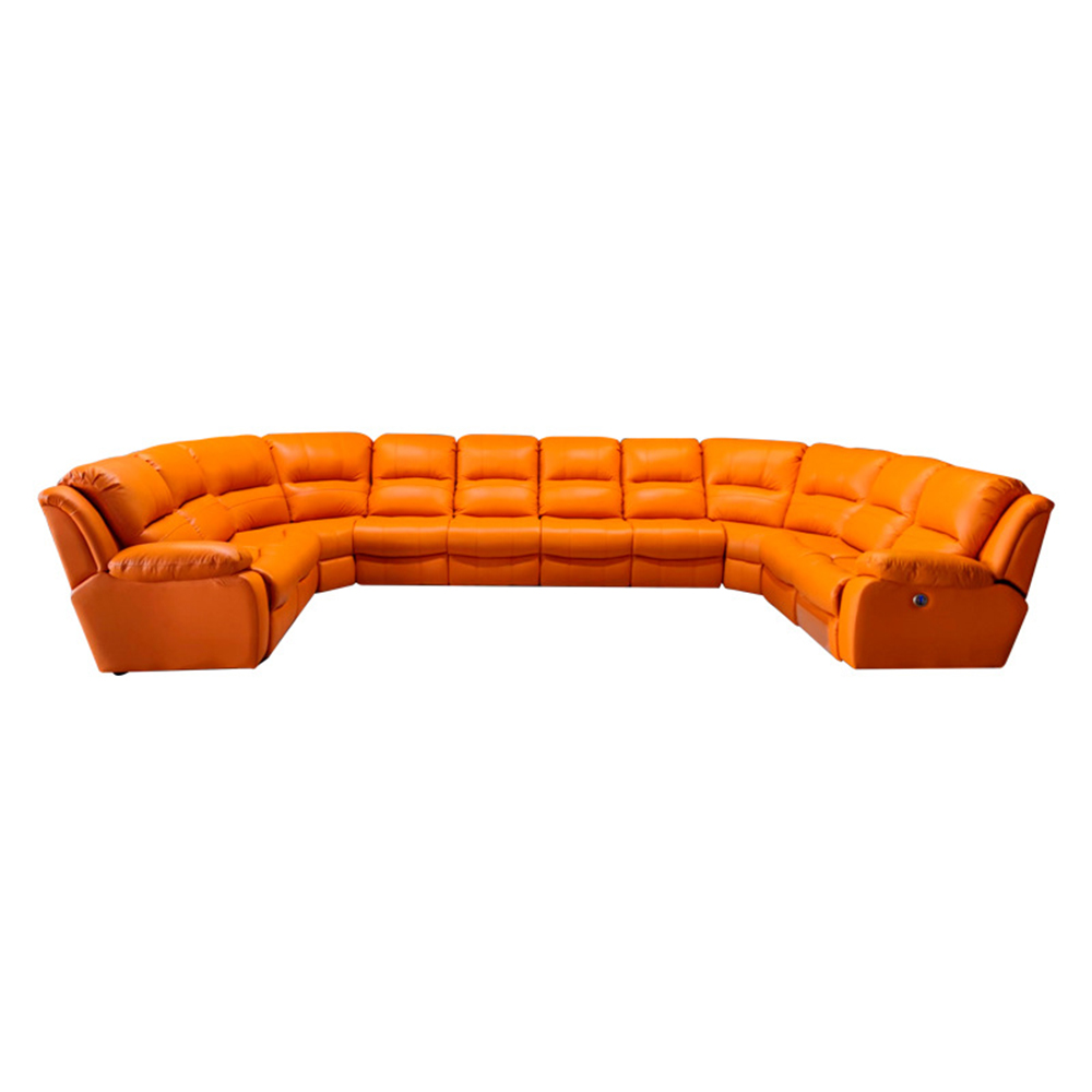 Luxury Oversized Sectional Rec - Home Cinema Sofa 评论和价格