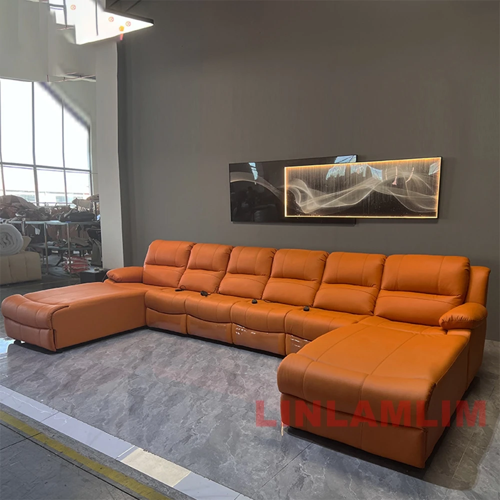 Luxury Oversized Sectional Rec - Home Cinema Sofa 评论和价格