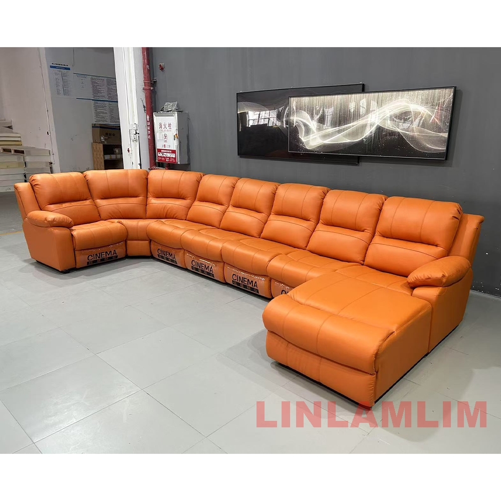 Luxury Oversized Sectional Rec - Home Cinema Sofa 评论和价格