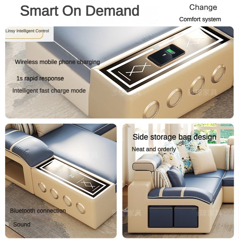 Latest Living Room Sofa Set Mo - Home Cinema Sofa 评论和价格
