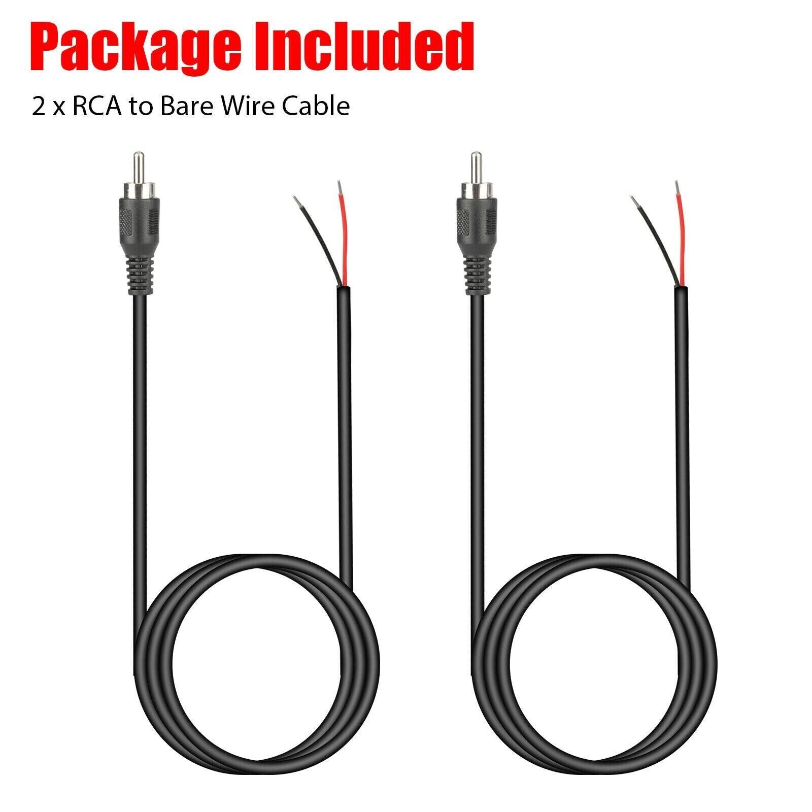 2-Pack 10ft RCA Male Plug To B - Audio Home Cinema 评论和价格