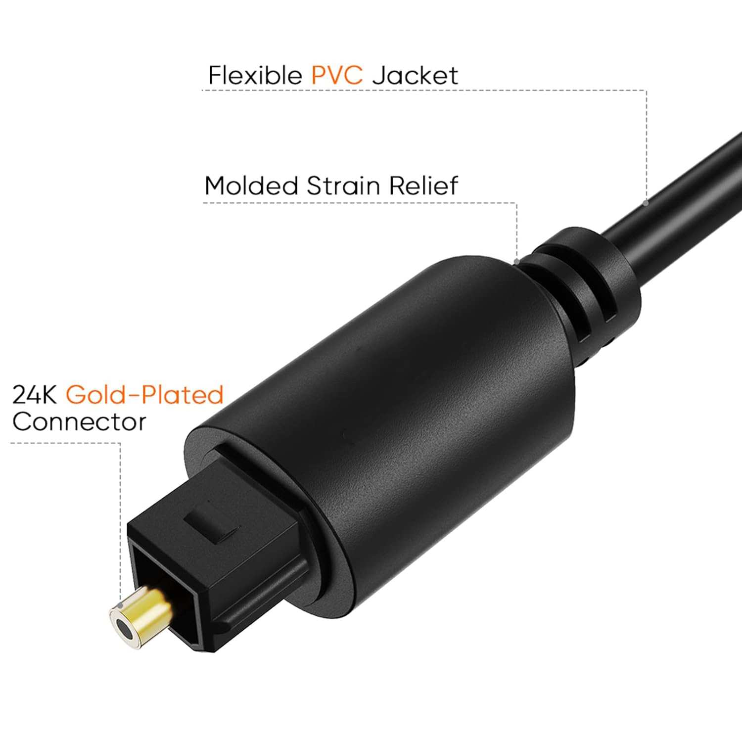 TOSLINK Optical Audio Cable, F - Home Cinema Cabasse 评论和价格