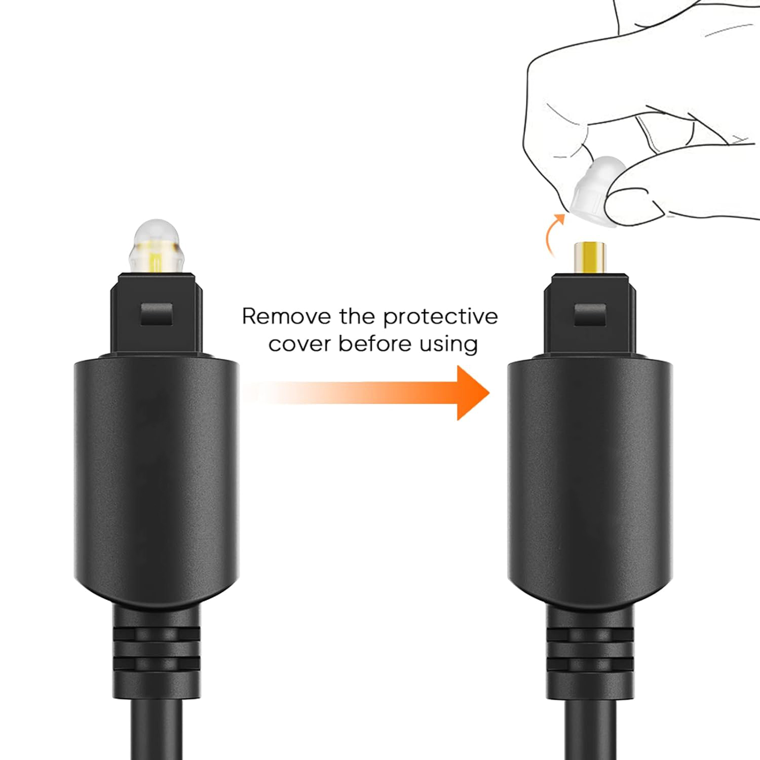 TOSLINK Optical Audio Cable, F - Home Cinema Cabasse 评论和价格