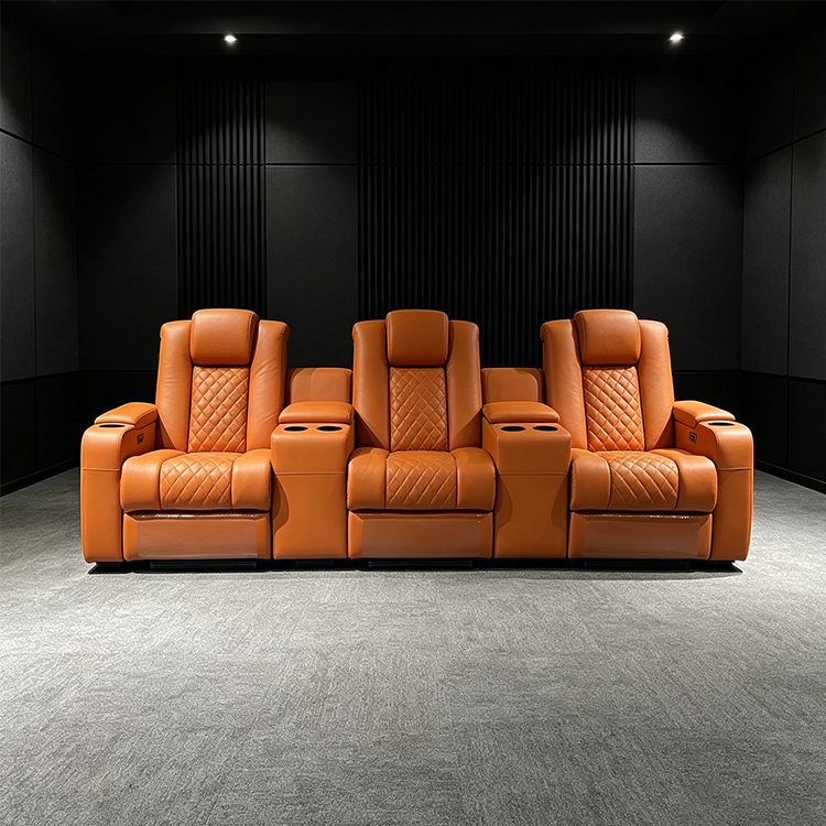 KMJ 3 Seats Multi-Functional D - Home Cinema Recliner Chairs 评论和价格