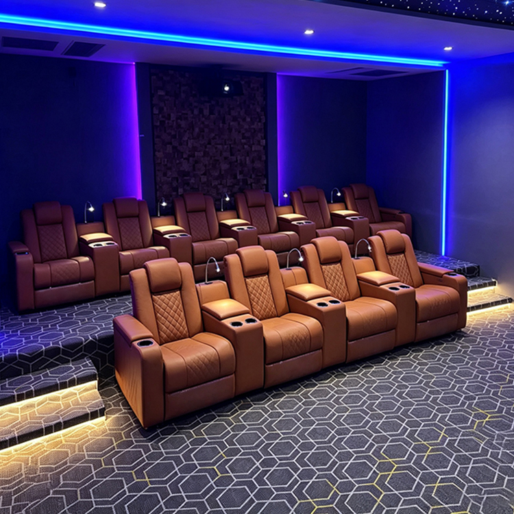 KMJ 3 Seats Multi-Functional D - Home Cinema Recliner Chairs 评论和价格