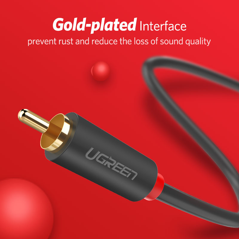 UGREEN 2RCA to 2 RCA Male to M - Home Cinema Solution 评论和价格