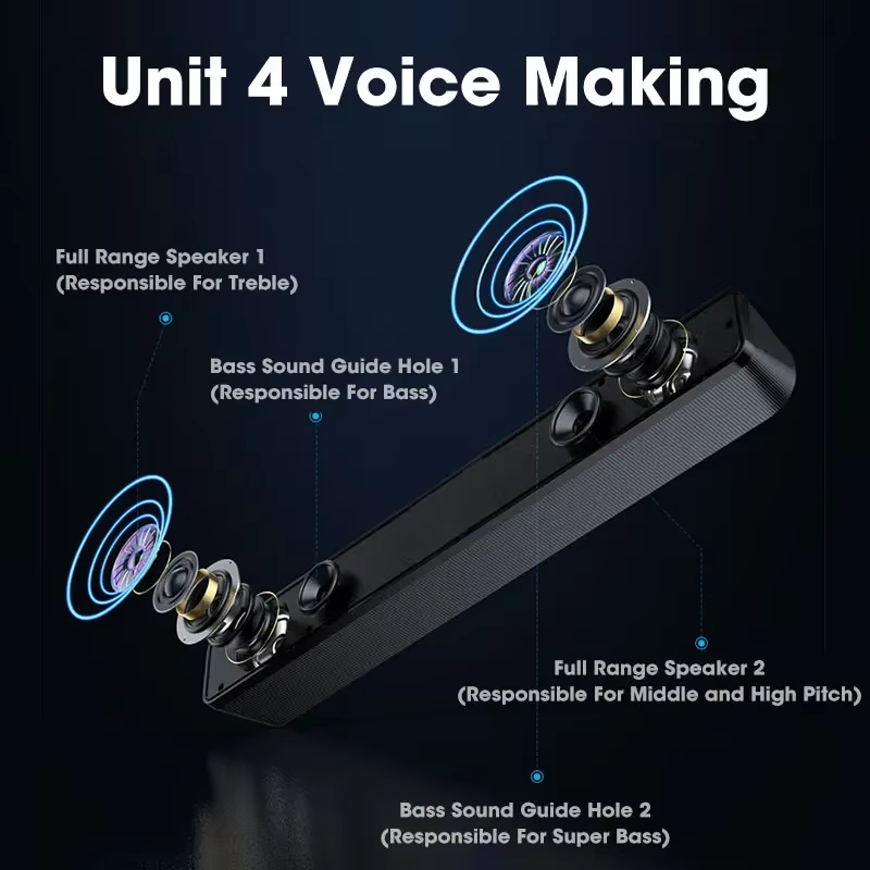 Bluetooth Soundbar for TV Comp - Soundbar Bluetooth Home 评论和价格
