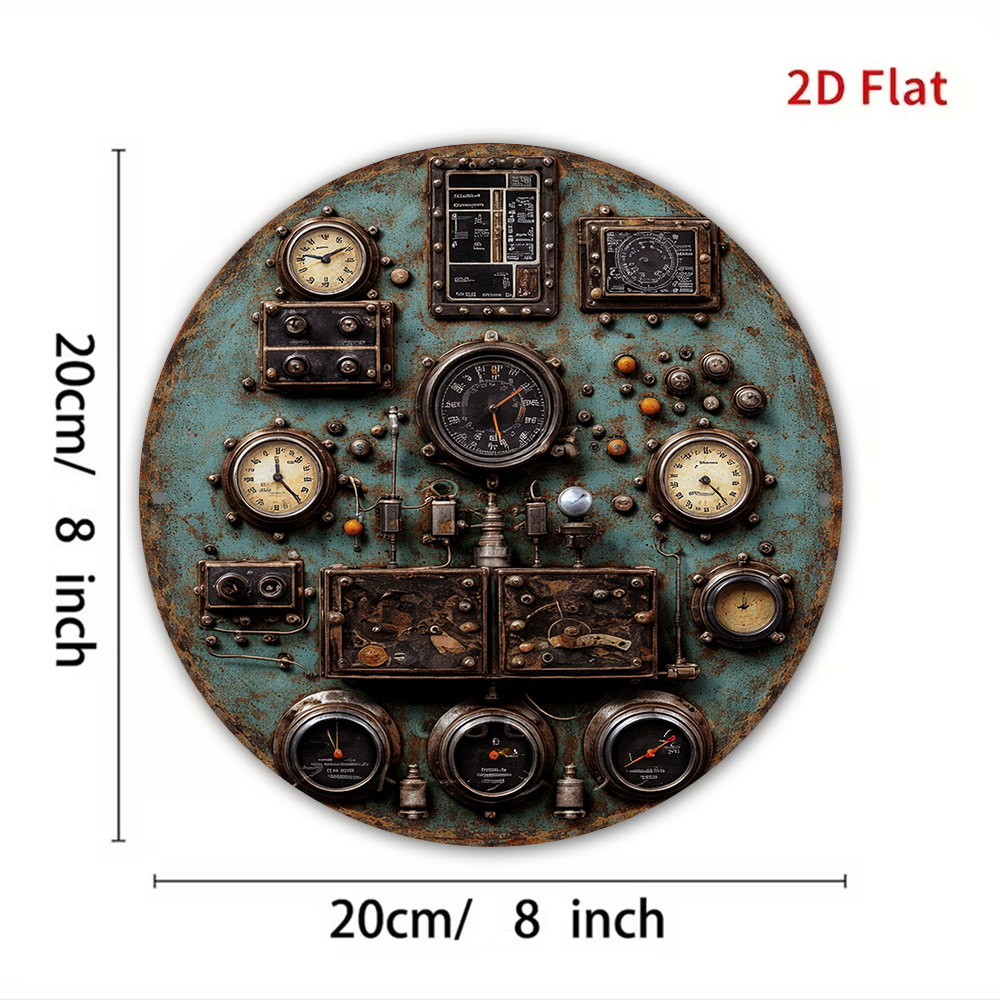 2D Flat Retro Dashboard Round  - Home Cinema Classic 评论和价格