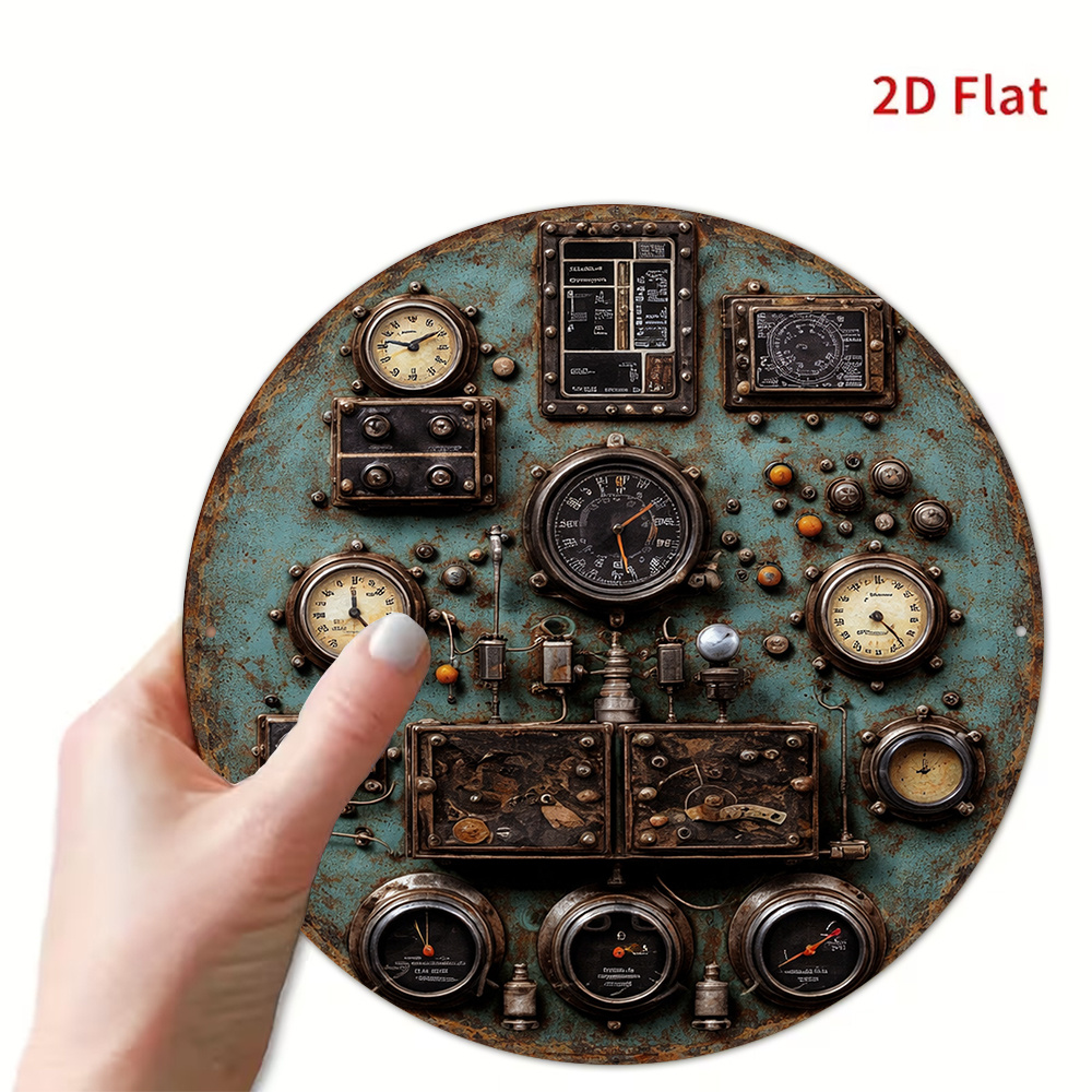 2D Flat Retro Dashboard Round  - Home Cinema Classic 评论和价格
