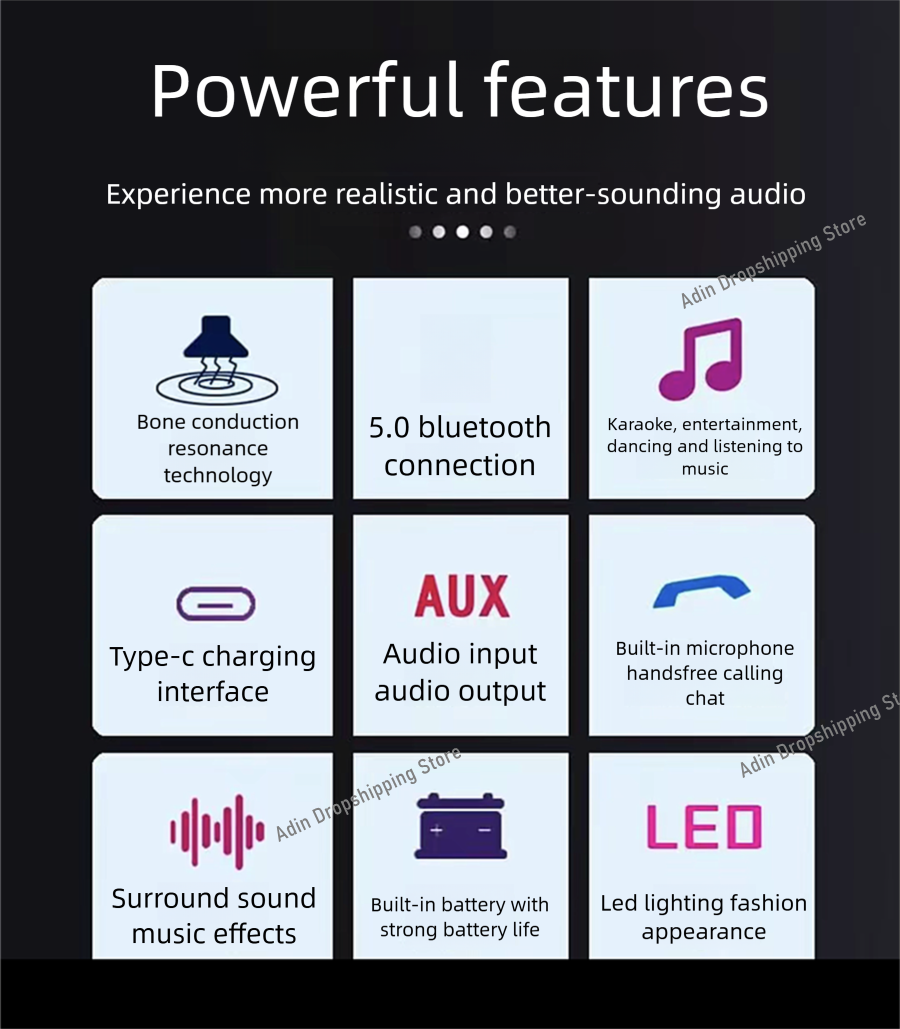 Adin 26w Vibration Bluetooth S - Soundbar Bluetooth Home 评论和价格