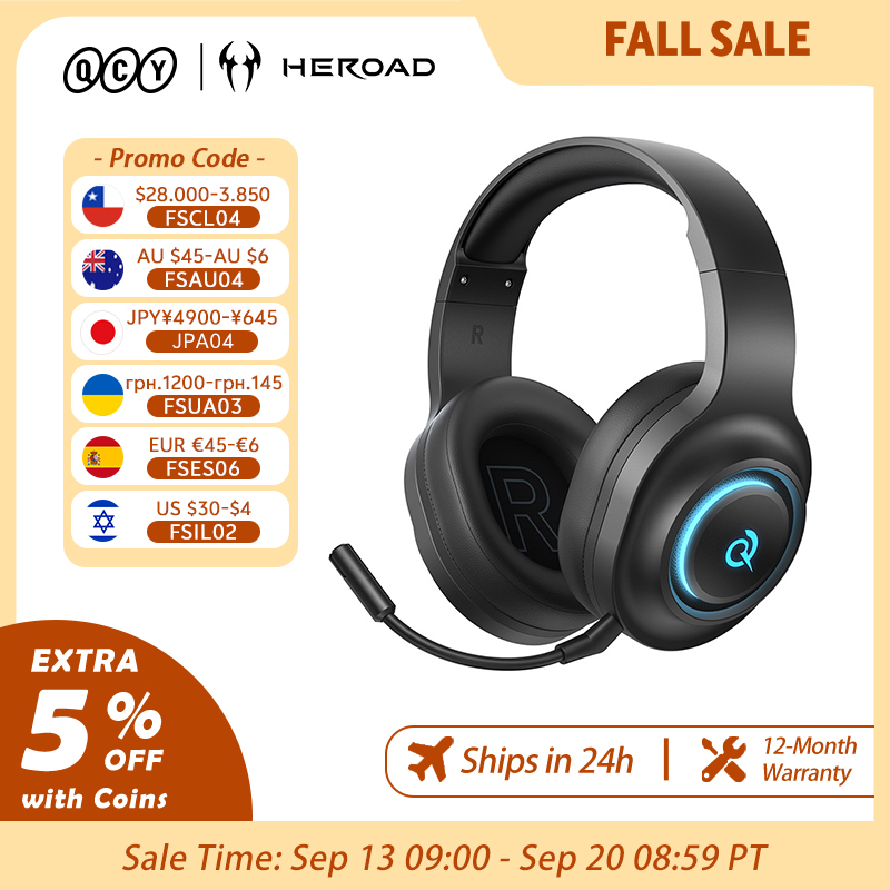 QCY Heroad V200 Gaming Headset - Soundbar Bluetooth Home 评论和价格