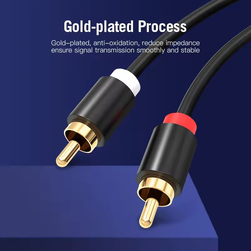 HIFI Stereo RCA Cable 2RCA to  - Home Cinema Solution 评论和价格