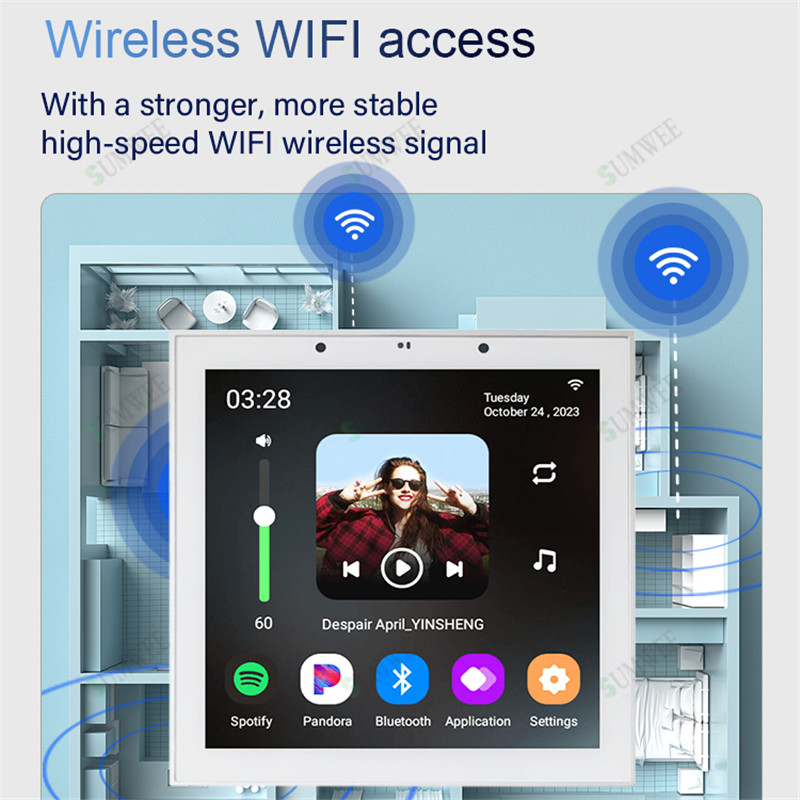 4 Inch Tuya Smart Home Set And - Home Cinema Kit 评论和价格