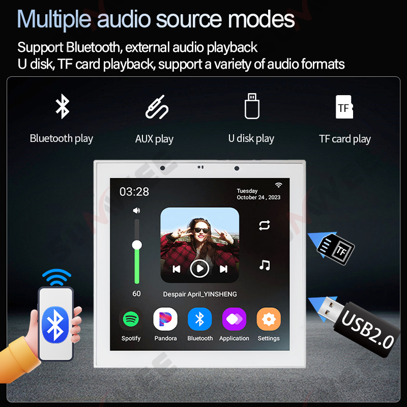 4 Inch Tuya Smart Home Set And - Home Cinema Kit 评论和价格