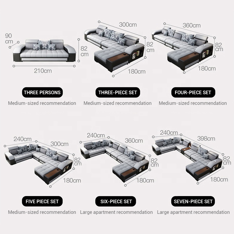 New Arrival Modern Multifuncti - Home Cinema Sofa 评论和价格