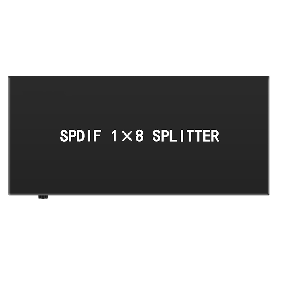 Optical Audio Splitter,1 in 8  - Home Cinema Solution 评论和价格