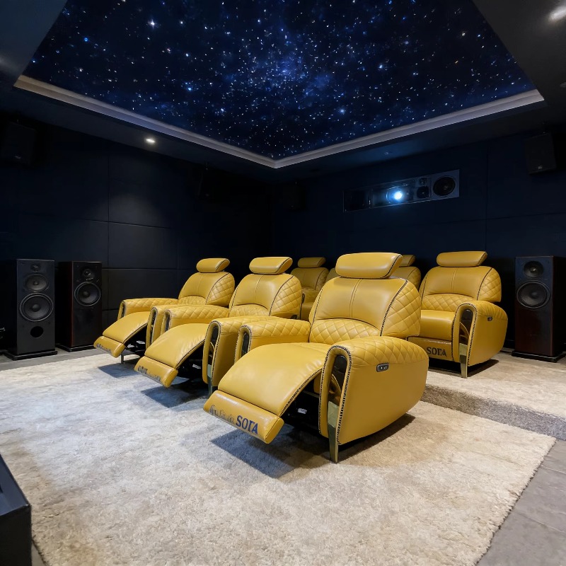 Vip Single Leather Reclining S - Home Cinema Recliner Chairs 评论和价格