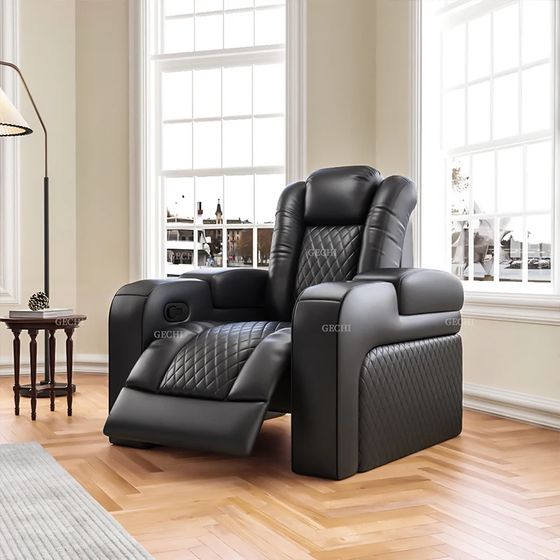 Luxury Theater Furniture Black - Home Cinema Recliner Chairs 评论和价格