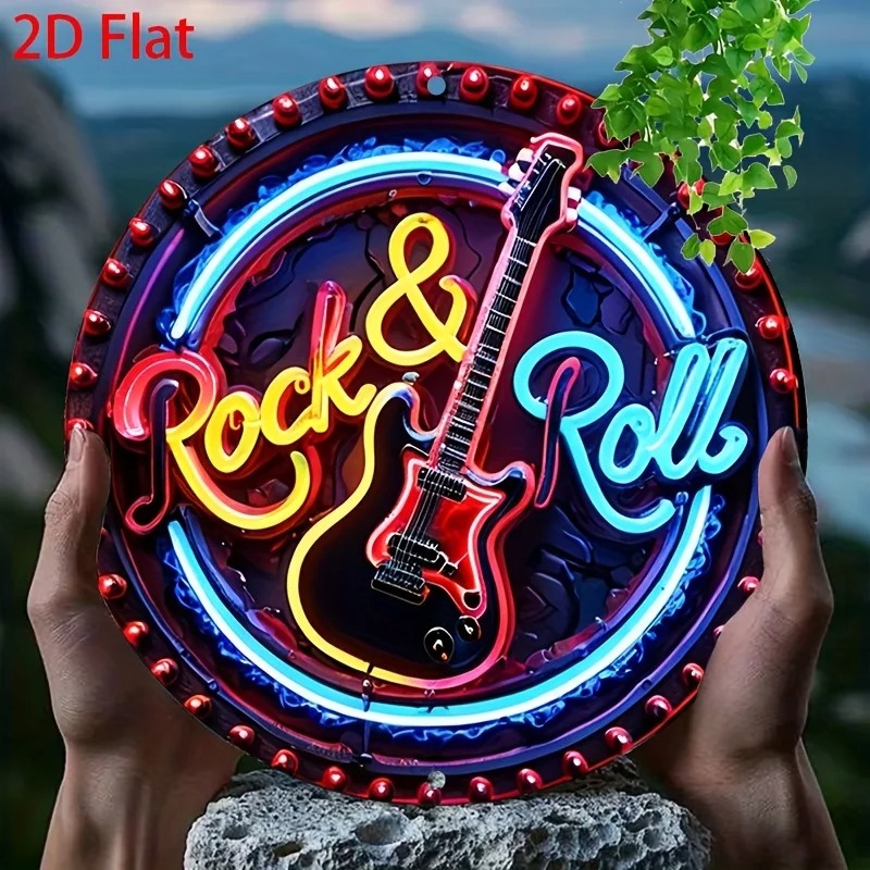 A Vintage Rock Neon Sign, 2Dfl - Home Cinema Classic 评论和价格