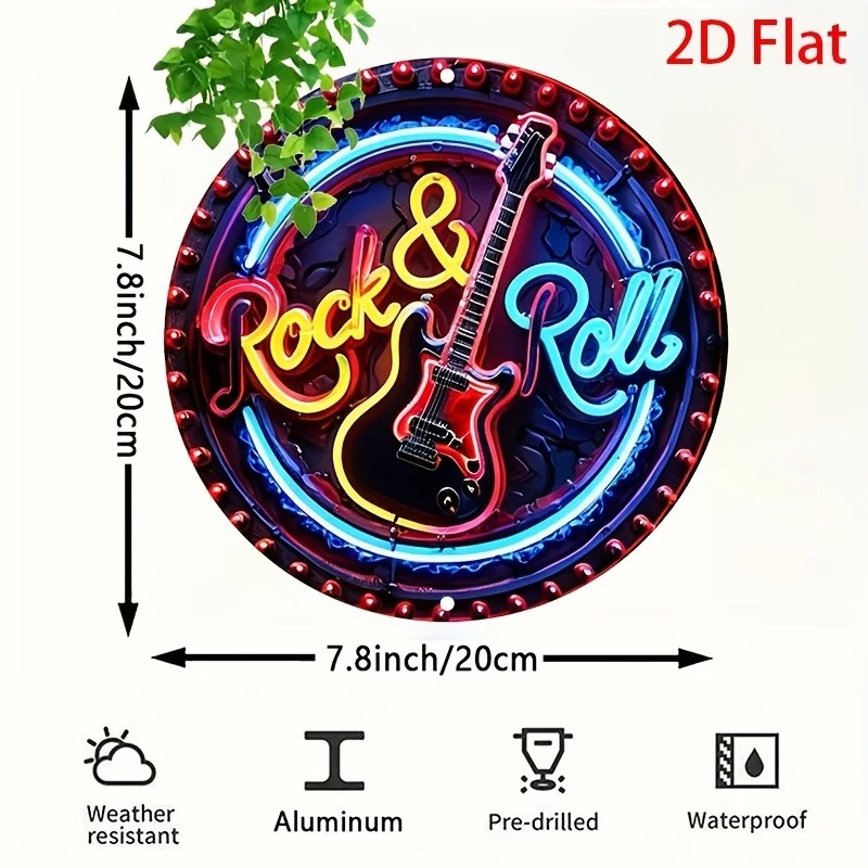 A Vintage Rock Neon Sign, 2Dfl - Home Cinema Classic 评论和价格