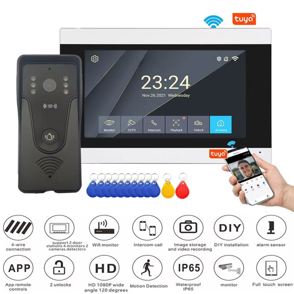 Tuya 1080P 7 Inch Color Touch  - Home Cinema Kit 评论和价格